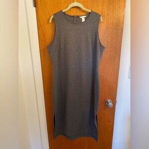 Gray H&M tank dress.